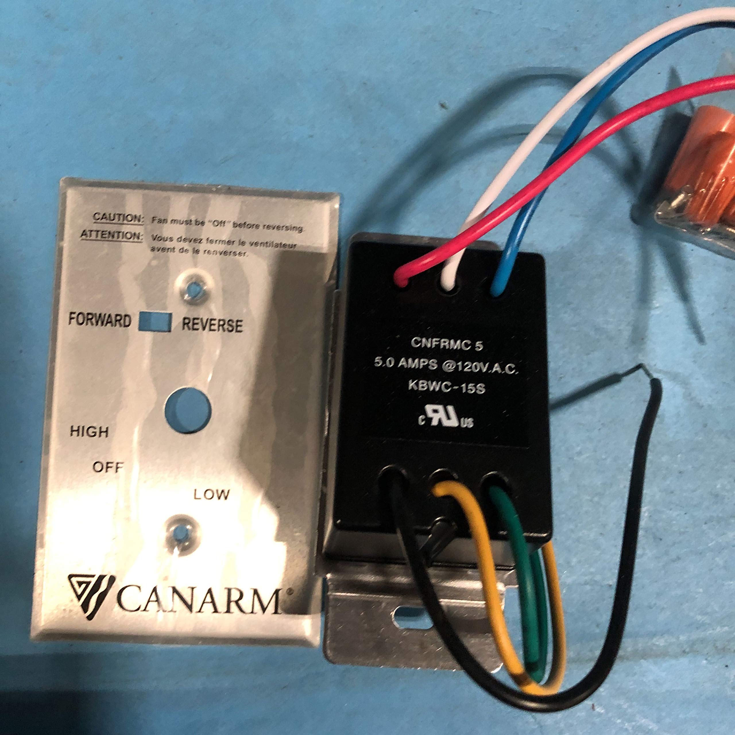 Canarm Speed Control For Use With Canarm Industrial Ceiling Fans, Model Cnfrmc5